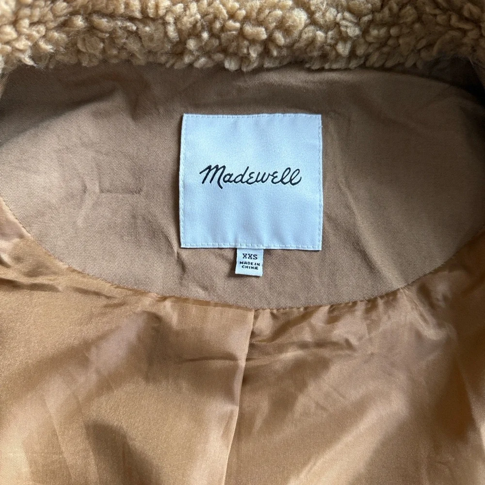 Madewell Brown Sherpa-Lined Jacket - Picture 5 of 8